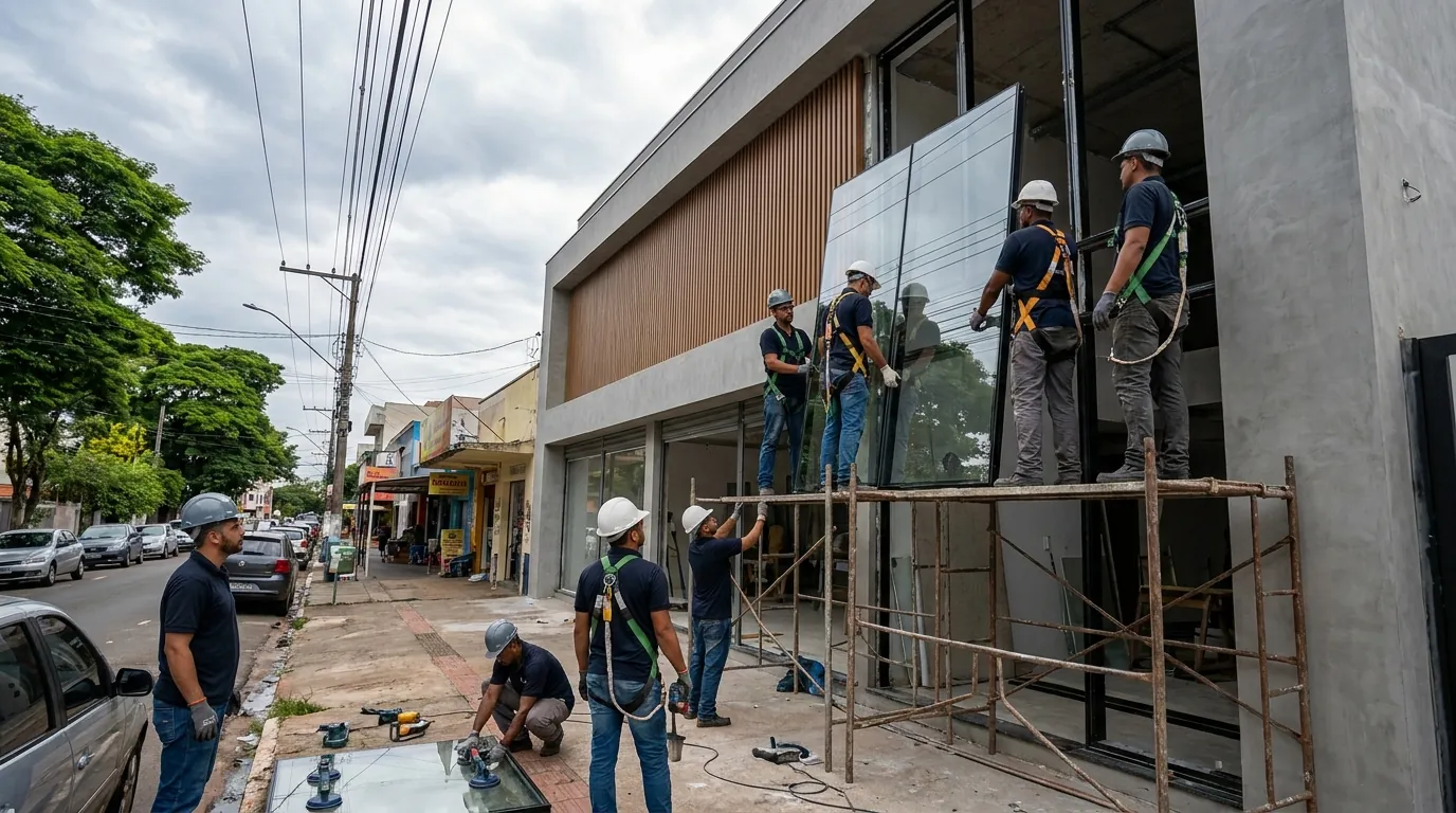 Fachada de Vidro em Diadema‑SP