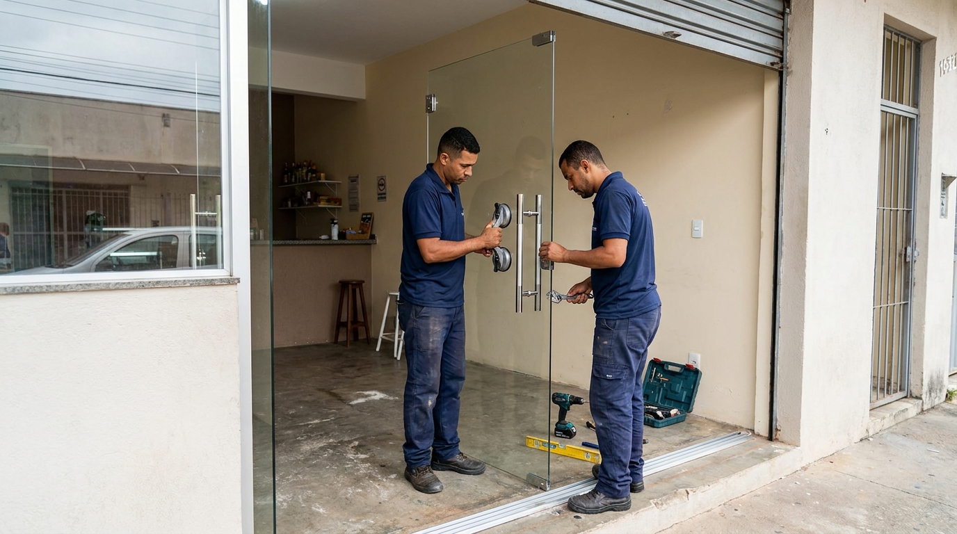 Portas em Vidro em Diadema‑SP