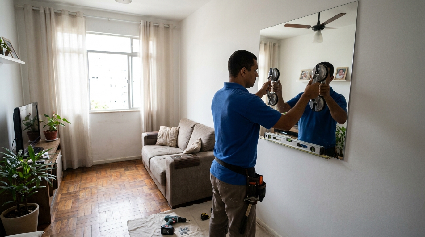 Revestimento Espelhado no Centro, Diadema‑SP