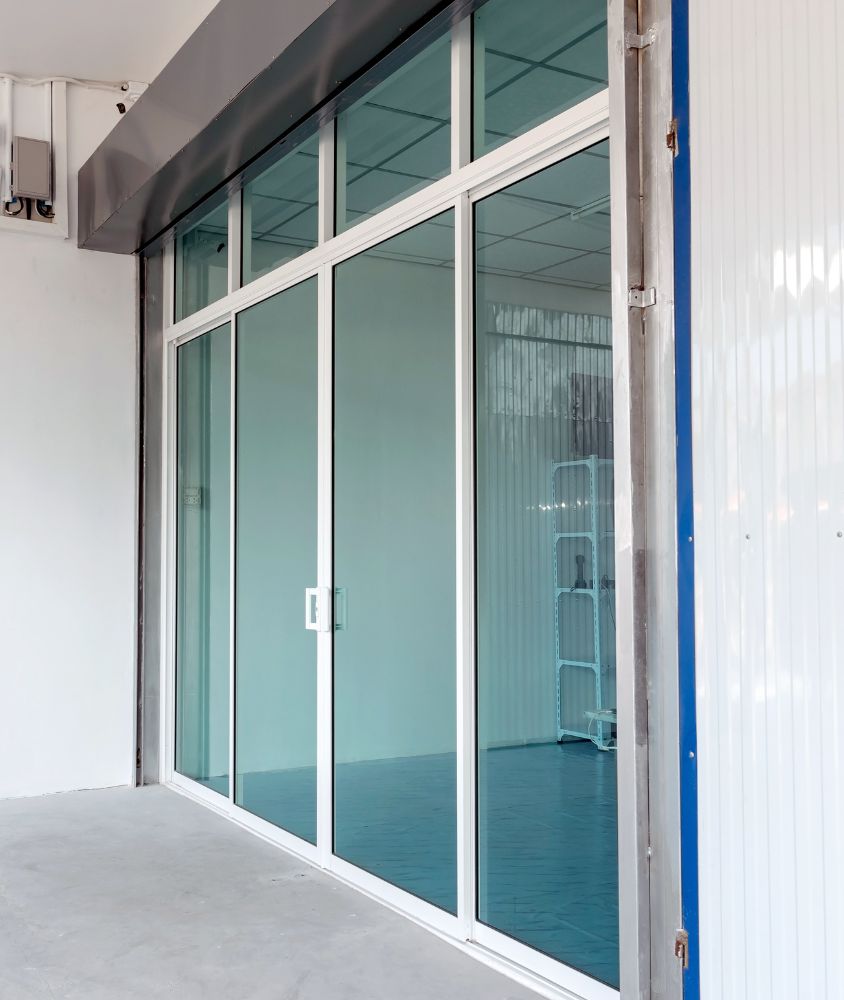 porta de vidro em Diadema